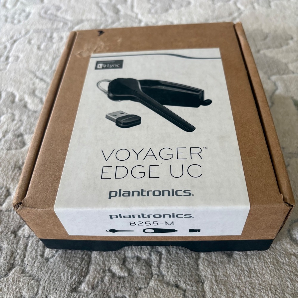 Plantronics Voyager Edge UC B255-M Bluetooth Headset System Noise Canceling